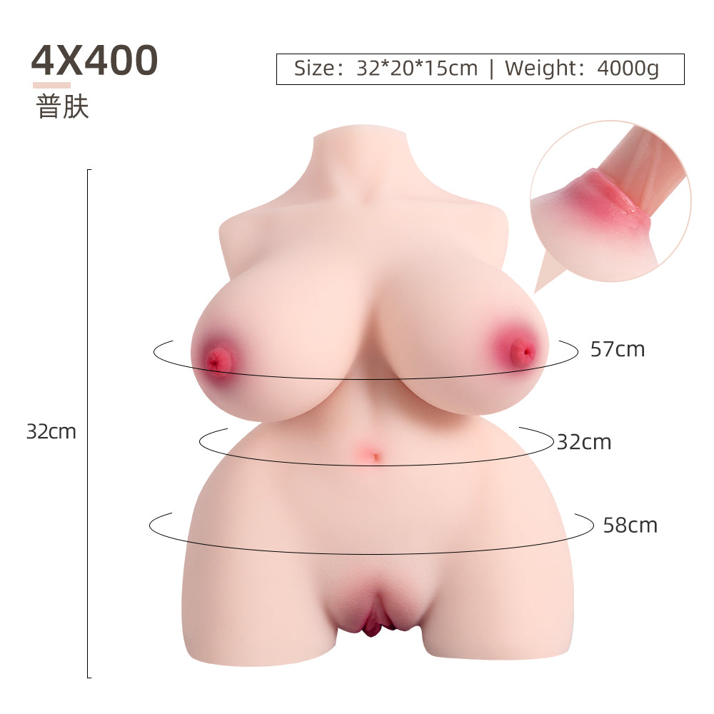 Female Torso with Skeleton (Usable Breasts)-4X400