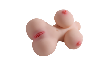Female Torso with Skeleton (Usable Breasts)-4X395